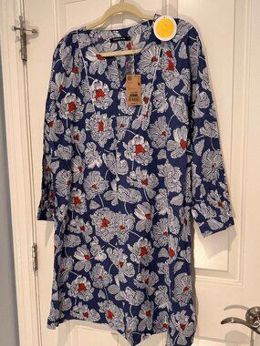 NWT Monoprix Femme Cotton dress - US Size XL/16, Euro size 46